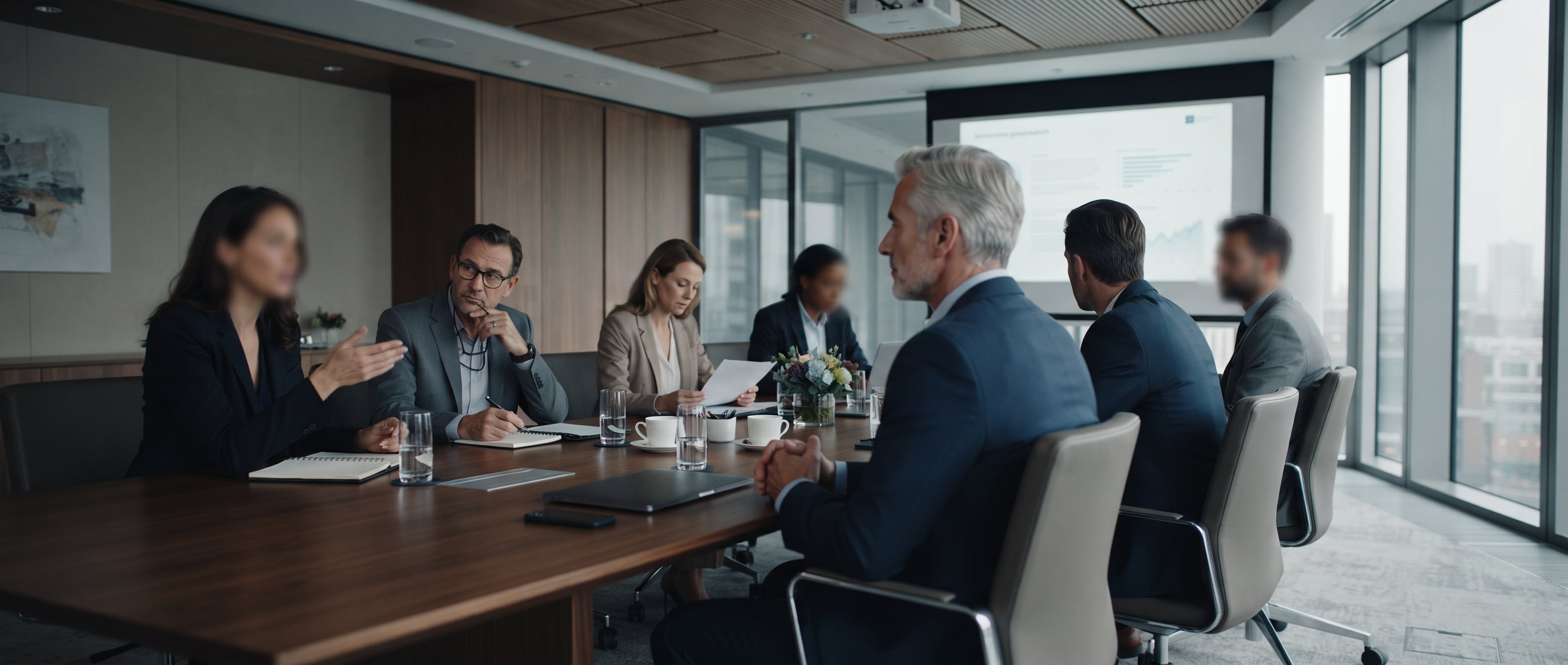 Boardroom advisory session